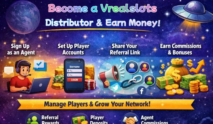 Vrealslots distributor